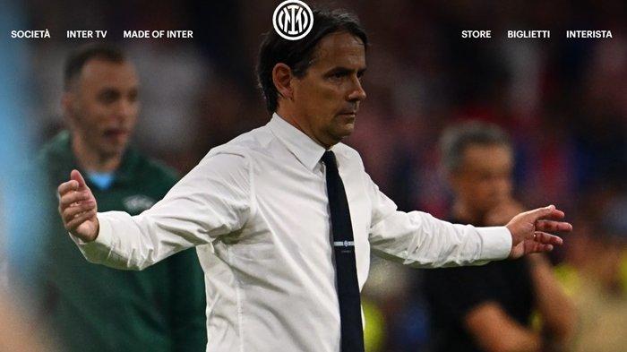 MASA DEPAN INZAGHI - Foto Simone Inzaghi saat dampingi Inter Milan di final Liga Champions. Presiden dan CEO Nerazzurri Giuseppe Marotta beri reaksi soal masa depan Simone Inzaghi, setelah Inter Milan gagal juara Liga Champions 2024/2025.