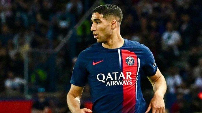Fullback PSG, Achraf Hakimi. (Instagram / @psg)