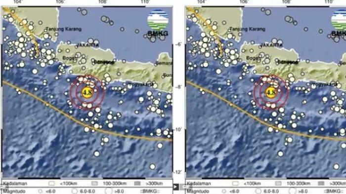 GEMPA GARUT JABAR - Simak kabar terbaru dari Badan Meteorologi Klimatologi dan Geofisika atau BMKG yang merilis info gempa terkini di Kabupaten Garut, Provinsi Jawa Barat pada Rabu 18 Juni 2025. Dalam rilis BMKG, disebutkan gempa terkini yang guncang barat daya Garut, Jawa Barat miliki magnitudo 4.8.