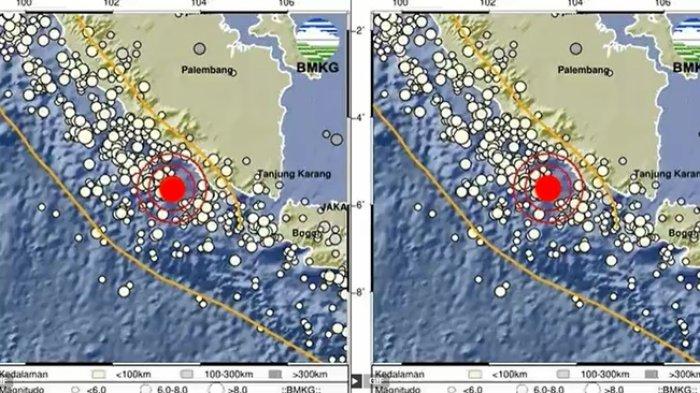 GEMPA PESISIR BARAT - Informasi BMKG terbaru, sebut pusat gempa terkini berada 80 km di barat daya Pesisir Barat, Lampung. Lihat magnitudo dan kedalaman gempa hari ini.