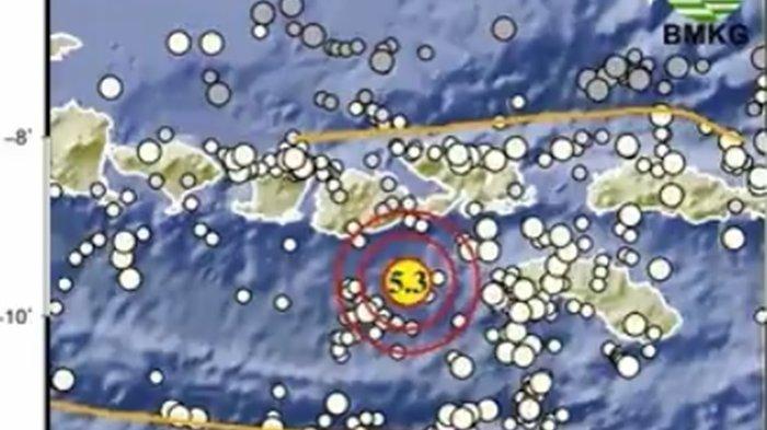 GEMPA SUMBAWA NTB - Baru saja Badan Meteorologi Klimatologi dan Geofisika atau BMKG merilis info gempa terkini di Sumbawa, Provinsi Nusa Tenggara Barat atau NTB pada Minggu 9 Maret 2025. Dalam rilis BMKG, disebutkan sebut gempa bumi yang guncang tenggara Sumbawa, NTB miliki magnitudo 5.3.