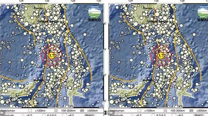 GEMPA TERKINI MELONGUANE - Lihat kabar terbaru dari Badan Meteorologi Klimatologi dan Geofisika atau BMKG yang merilis informasi gempa terkini di Melonguane, Provinsi Sulawesi Utara pada Kamis 27 Maret 2025. Informasi BMKG, gempa hari ini di barat daya Melonguane, Sulawesi Utara memiliki magnitudo 3.7.