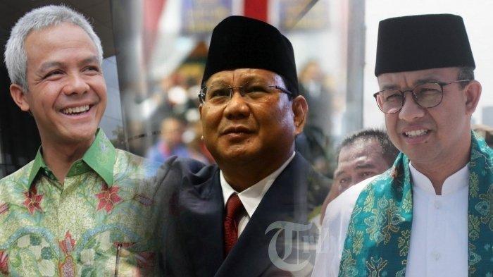 Ganjar Pranowo, Prabowo Subianto, dan Anies Baswedan - Berikut deretan pantun politik jelang Pemilu 2024, cocok untuk mendukung ketiga capres tersebut.