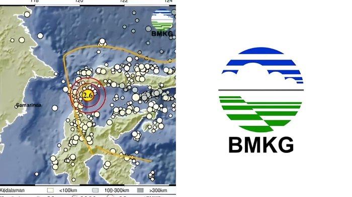 GEMPA DONGGALA SULTENG - Tangkapan layar Badan Metereologi Klimatologi dan Geofisika, Selasa (29/4/2025). Informasi gempa hari ini dengan magnitudo 2.6 guncang Donggala Sulawesi Tengah di kedalaman 77 km.