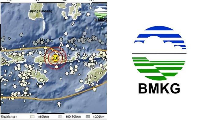 GEMPA MBAY NTT - Tangkapan layar Badan Metereologi Klimatologi dan Geofisika, Jumat (11/4/2025). BMKG merilis informasi gempa hari ini dengan magnitudo 2.0 guncang Mbay, Nagekeo, NTT di kedalaman 28 kkm.
