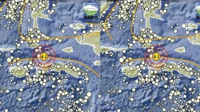 BMKG sebut pusat gempa terkini 2 menit yang lalu berada 82 km di timur laut Seram Bagian Barat, Maluku, cek magnitudo dan titik koordinat gempa bumi.