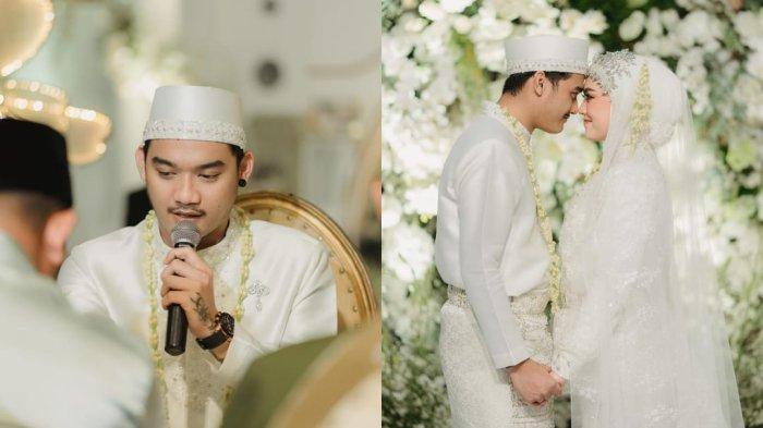 Foto pernikahan Happy Asmara dan Gilga Sahid di Instagram Gilga Sahid. (@gilgasahid)