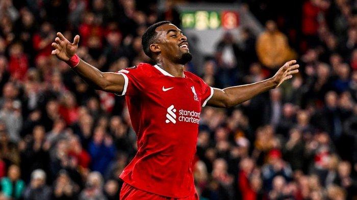 Gol pertama Ryan Gravenberch saat berseragam Liverpool