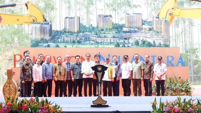 Groundbreaking tahap 2 mall Pakuwon yang dihadiri Presiden Jokowi beberapa waktu lalu.