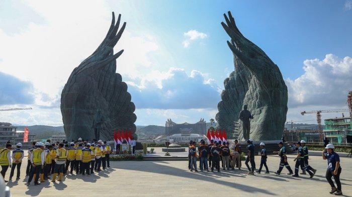 Kawasan Taman Kusuma Bangsa di IKN Nusantara mulai dibuka untuk umum setiap hari. Masyarakat yang ingin masuk IKN bisa mendaftar dulu melalui aplikasi IKNOW. (HO/HUMAS OIKN)
