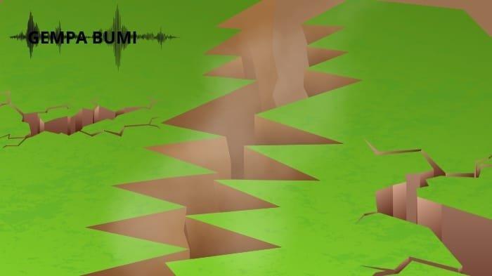 GEMPA BONE BOLANGO - Ilustrasi gempa bumi. Informasi gempa hari ini dengan magnitudo 2.5 guncang wilayah Bone Bolango Gorontalo di kedalaman 74 km, Kamis (6/3/2025).