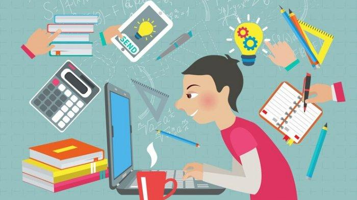 Ilustrasi - Simak kumpulan pantun tentang matematika, lengkap dari motivasi belajar hingga pantun gombal, yuk bagikan!