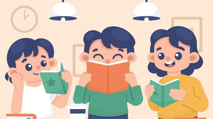 Ilustrasi - Simak kumpulan pantun yang berisi tentang ajakan membaca, ini merupakan cara anti-mainstream untuk membangkitkan budaya literasi.