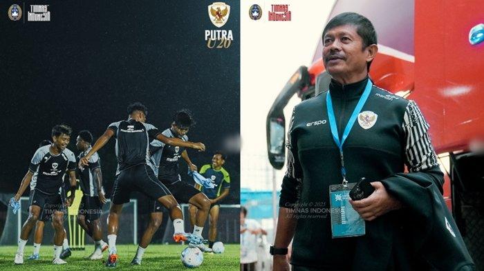 LEMPAR KODE - Melawan Suriah di Mandiri U-20 Challenge Series, pelatih Timnas Indonesia U20 Indra Sjafri lempar kode mainkan Alfharezzi Buffon dan Mufli Hidayat.