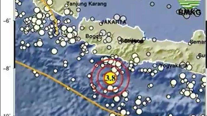 GEMPA GARUT JABAR - Ini kabar terbaru dari Badan Meteorologi Klimatologi dan Geofisika atau BMKG yang merilis info gempa terkini di Kabupaten Garut, Provinsi Jawa Barat pada Selasa 24 Juni 2025. Info BMKG, gempa terkini di barat daya Garut, Jawa Barat miliki magnitudo 3.8.