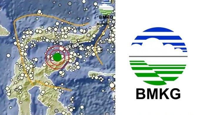 Informasi gempa terkini di timur laut Tojo Una-Una, Sulawesi Tengah disampaikan BMKG di laman X resmi @infoBMKG.