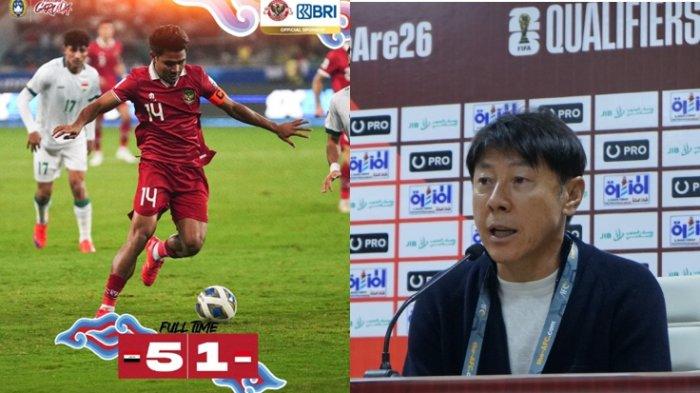 Inilah alasan Shin Tae-yong usai Irak hajar Timnas Indonesia di Kualifikasi Piala Dunia 2026.