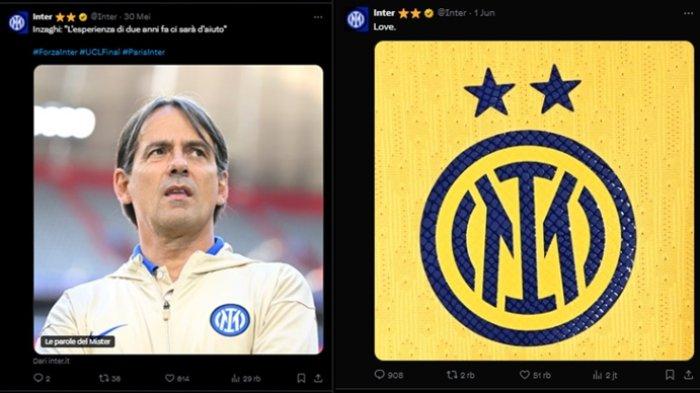 MASA DEPAN INZAGHI - Inter Milan asuhan Simone Inzaghi keok 5-0 lawan PSG di Final Liga Champions 2024/2025. Masa depan pelatih Inter Milan, Simone Inzaghi kini jadi teka-teki seusai I Nerazzurri gagal total di Coppa Italia, Serie A Liga Italia, hingga teranyar jadi bulan-bulanan PSG di Final Liga Champions 2024/2025. (Tangkapan Layar X @Inter)