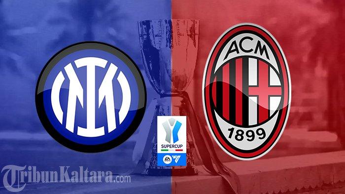Derby della Madonnina di Piala Super Italia. (TribunKaltara.com/Cornel Dimas Satrio K)