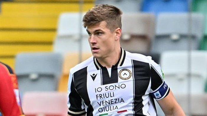 Bek Udinese, Jaka Bijol. (Twitter/@Udinese_1896)