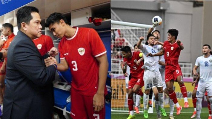 Jelang duel Timnas Indonesia vs Irak di Piala Asia U23 2024, Ketua Umum PSSI Erick Thohir pun bicara soal kans pasukan Shin Tae-yong ke Olimpiade, cek juga Head to Head di sini.