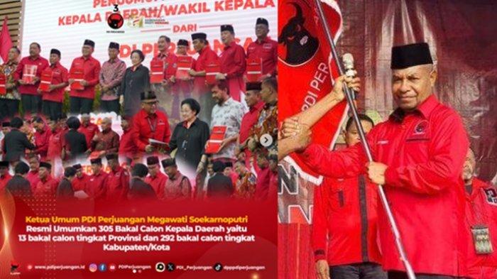 Nama Joppye Onesimus Wayangkau eks Jenderal TNI itu jadi Bakal Calon Gubernur Papua Barat Daya usungan PDIP di Pilkada Papua Barat Daya.