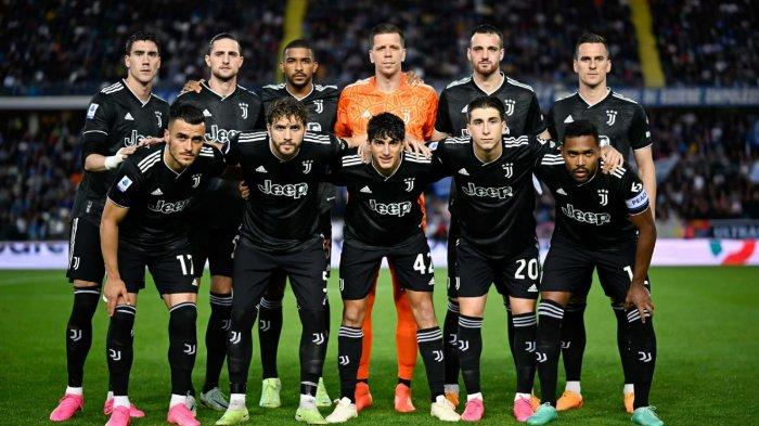 Skuad Juventus saat bertanding melawan Empoli di Liga Italia, Serie A pekan 36 pada Selasa (23/5/2023).