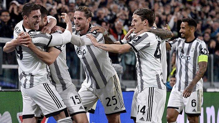 Selebrasi para pemain Juventus. (Twitter / @juventusfc)