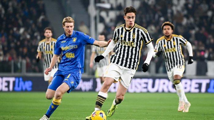Juventus vs Frosinone di perempatfinal Coppa Italia, Jumat (12/1/2024) dini hari WIB.