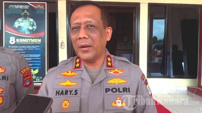 Kapolda Kaltara, Irjen Pol Sary Sudwijanto saat diwawancarai di Malinau.  