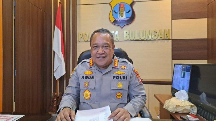 Kapolresta Bulungan, Kombes Pol Agus Nugraha.