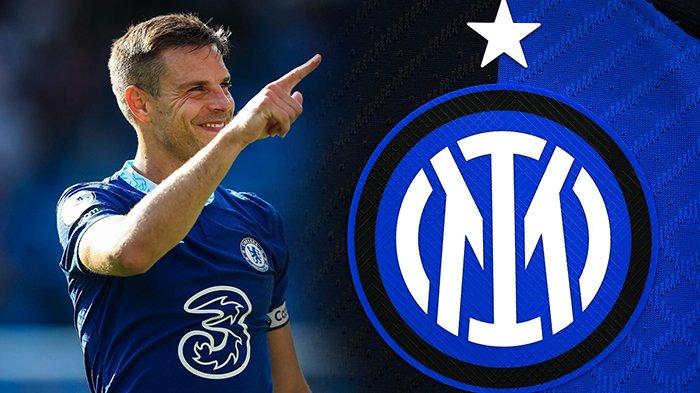 Kapten Chelsea, Cesar Azpilicueta. (Kolase TribunKaltara.com / Instagram / @chelseafc dan @inter)