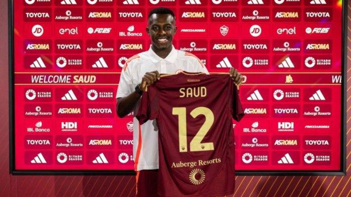 Kedatangan Saud Abdulhamid dari Al Hilal diumumkan AS Roma pada Selasa (27/8/2024). (Twitter/@OfficialASRoma)