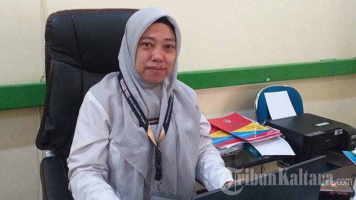 Kepala Disdukcapil Tana Tidung, Rahmawani saat ditemui TribunKaltara.com di Kantornya Jl Perintis, Desa Tideng Pale, Kecamatan Tana Tidung, Kabupaten Tana Tidung, Provinsi Kalimantan Utara, Rabu (31/7/2024).