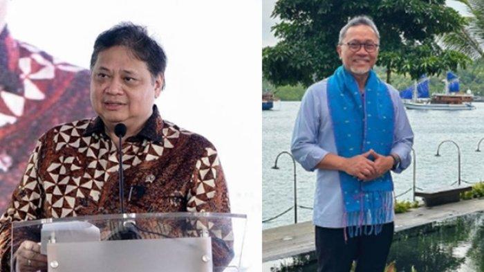 Ketum Partai Golkar Airlangga Hartarto dan Ketum PAN Zulkifli Hasan kolase (Instagram/@airlanggahartarto_official Instagram/@zul.hasan)