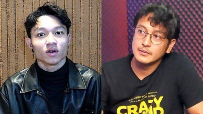 KIESHA DAN DIMAS - Kiesha Alvaro (kiri) ketika ditemui di kawasan SCBD, Kebayoran Baru, Jakarta Selatan, Rabu (23/4/2025). Dimas Anggara (kanan) saat berbincang di kantor redaksi Warta Kota (Tribunnews.com Network), di kawasan Jakarta Pusat, Jumat (7/10/2022). Aktor Dimas Anggara diduga menampar Kiesha Alvaro di lokasi syuting hingga buat Pasha Ungu dan Okie Agustina meradang.