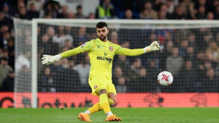Kiper Brentford asal Spanyol David Raya. (Instagram/@d.raya1)