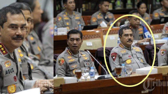 FOTO Komjen Pol Agus Andrianto. Dengan masuknya nama Wakapolri Komjen Pol Agus Andrianto dalam Kabinet Merah Putih Prabowo-Gibran, itu artinya dalam waktu dekat Jenderal dengan segudang pengalaman di reserse itu bakal kena mutasi Polri 2024. Cek profil dan kehebatannya di sini.