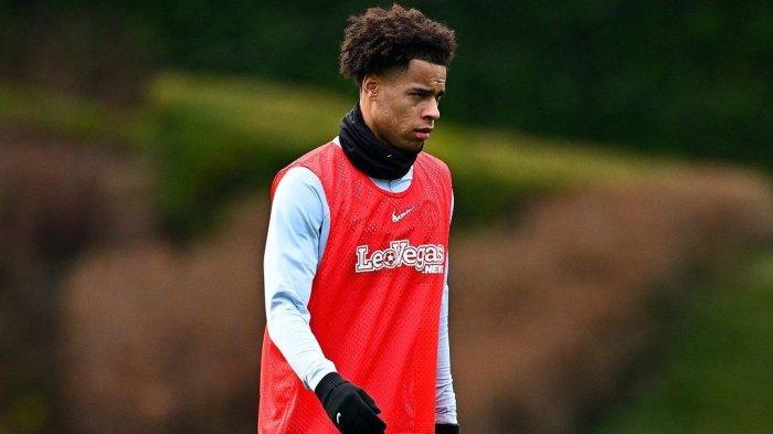 Latihan perdana Tajon Buchanan bersama Nerazzurri, Selasa (9/1/2024). (Instagram/@inter)