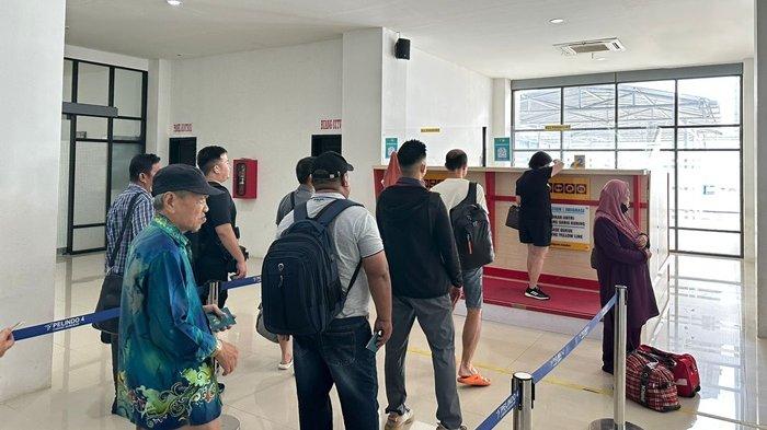 Layanan imigrasi di Nunukan.