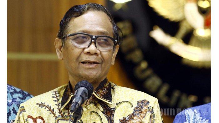 Menteri Koordinator Bidang Politik Hukum dan Keamanan Mahfud MD. (Warta Kota/YULIANTO)