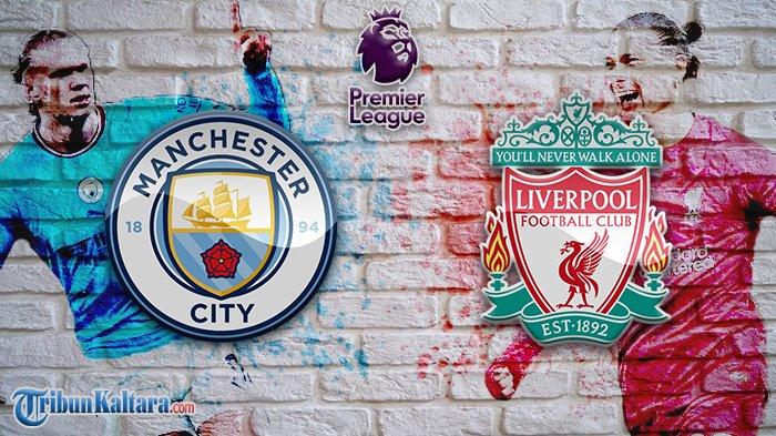 Man City vs Liverpool di Liga Inggris. (TribunKaltara.com / Cornel Dimas Satrio)