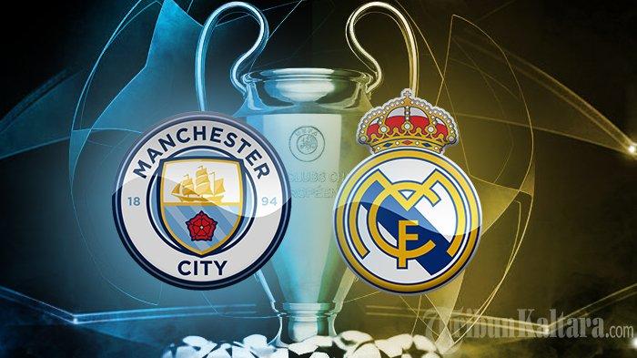 Man City vs Real Madrid di Liga Champions. (TribunKaltara.com/Cornel Dimas Satrio K)