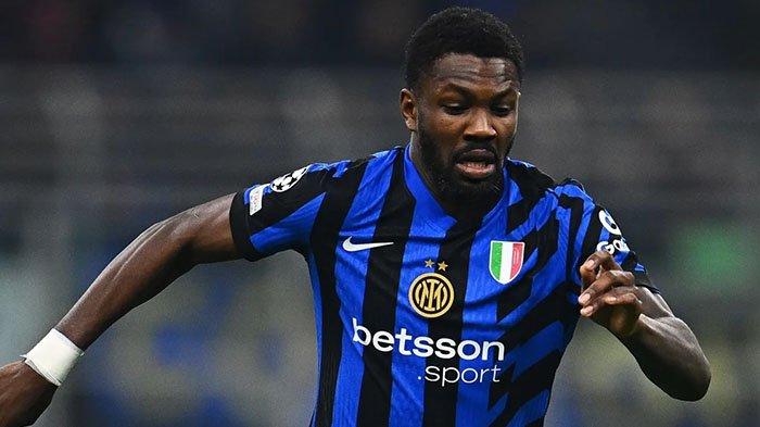 TAMPIL BAGUS - Penampilan Marcus Thuram saat memperkuat Inter Milan di matchday Liga Champions 2024/2025. Penyerang asal Prancis ini tampil bagus saat membantu kemenangan Nerazzurri atas Feyenoord, pada leg 2 babak 16 besar Liga Champions, Rabu (12/3/2025). (ARSIP - inter.it)