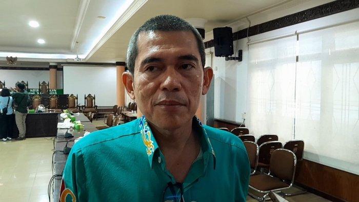Kepala Kantor Cabang BPJS Ketenagakerjaan Tarakan Provinsi Kaltara, Masbuki saat diwawancarai media. TRIBUNKALTARA.COM/ANDI PAUSIAH
