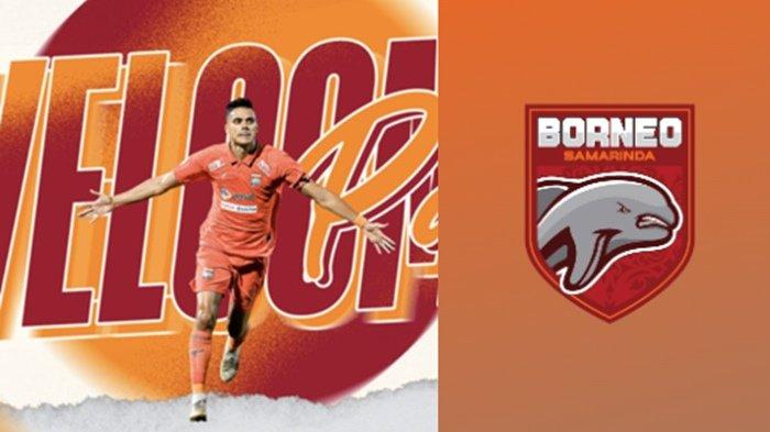 Matheus Pato resmi kembali ke Borneo FC di bursa transfer paruh musim Liga 1.
