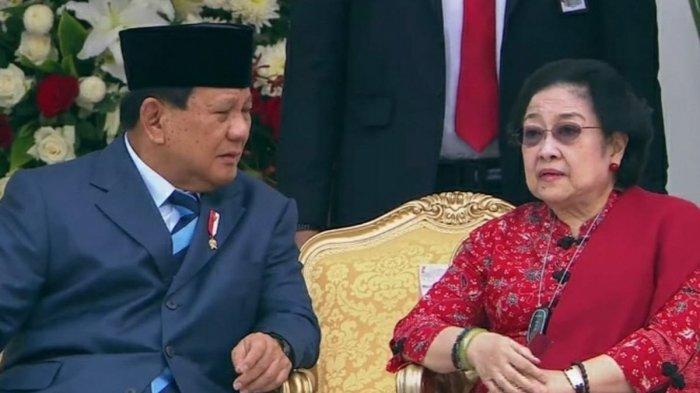 PERTEMUAN PRABOWO MEGAWATI - Potret Prabowo Subianto dan Megawati Soekarnoputri diambil dari Sekretariat Presiden. Presiden RI dikabarkan telah bertemu secara tertutup dengan Ketua Umum PDI-P di Jalan Teuku Umar, Menteng, Jakarta Pusat, pada Senin (7/4/2025).