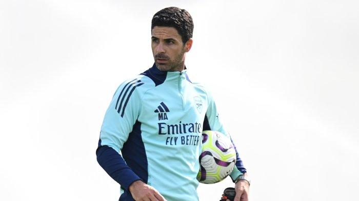 Pelatih Arsenal, Mikel Arteta. Intip pembelaan Mikel Arteta seusai Arsenal digulung Newcastle United di leg pertama babak semifinal Carabao Cup atau Piala Liga Inggris 2025. (Twitter / @Arsenal)