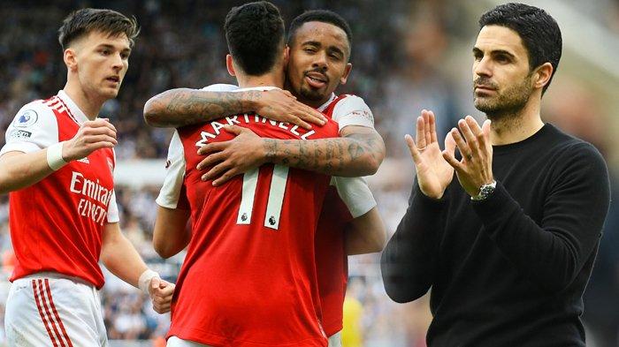 Mikel Arteta dan Arsenal. (Kolase TribunKaltara.com / arsenal.com)