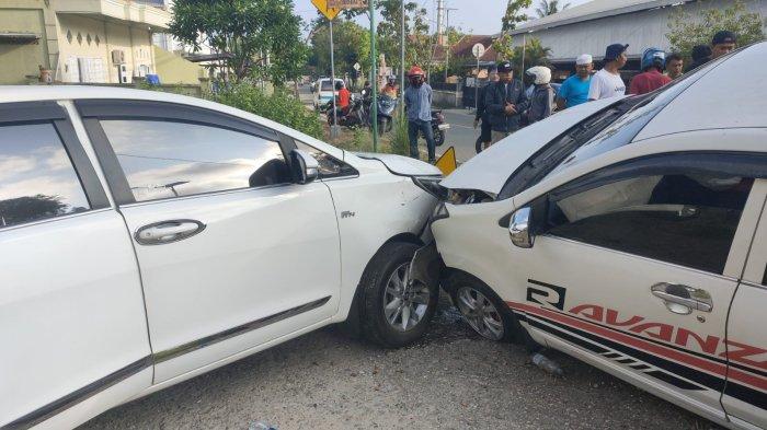 Mobil Toyota Kijang Inova Nomor Polisi DD 1000 SB warna putih yang dikemudi oleh Kepala BNNK (Badan Narkotika Nasional Kabupaten) Nunukan Anton Suriadi Siagian (44) ditabrak oleh seorang pengemudi Mobil Toyota New Avansa Nomor Polisi  KU 1457 NA warna putih atas nama Nurhadi Sidiq (35), Jumat (15/11/2024), di Jalan Angkasa RT 009, tepatnya di depan Lapangan Futsal Champion, Kelurahan Nunukan Timur, pagi.